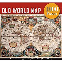 1000pc Old World Map