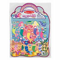 Puffy Stickers - Mermaid