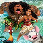 3x49pc Moana: Born to Voyage