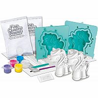 3D Mould & Paint Glitter Unicorn