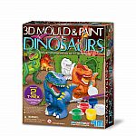 3D Mould & Paint Dinosaurs