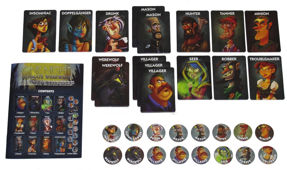 One Night Ultimate Werewolf Party Card Game – Radar Toys