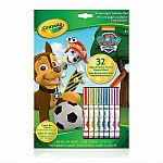 Color Kit w/Markers: Paw Patrol