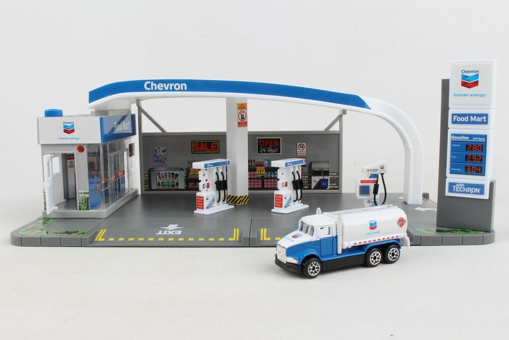 Toy gas station playset discount