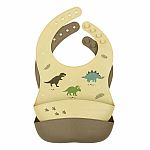 Little Lovely Silicone Dino Bib 2pk