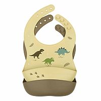 Little Lovely Silicone Dino Bib 2pk