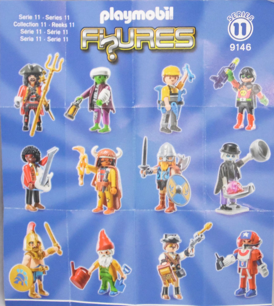 5 x NEW Playmobil Series 11 9146 Collectable Boys Figures Male Blind Bags Party 