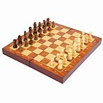 Ambassador Folding Wood Chess Set